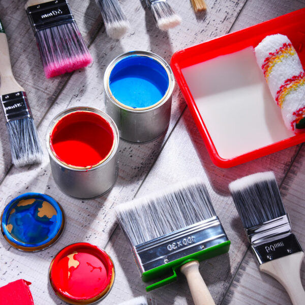 Outils d’un peintre expert